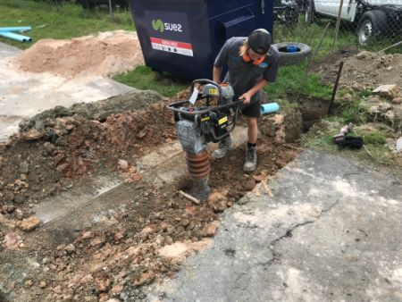 2 fire service extension and install